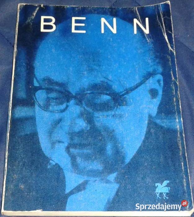 Poezje wybrane Gottfried Benn miękka sprzedam