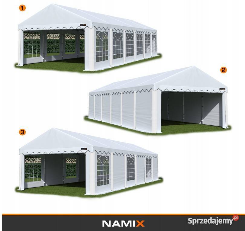 Namiot BASIC 6x12 magazynowy handlowy garaż Jabłonna