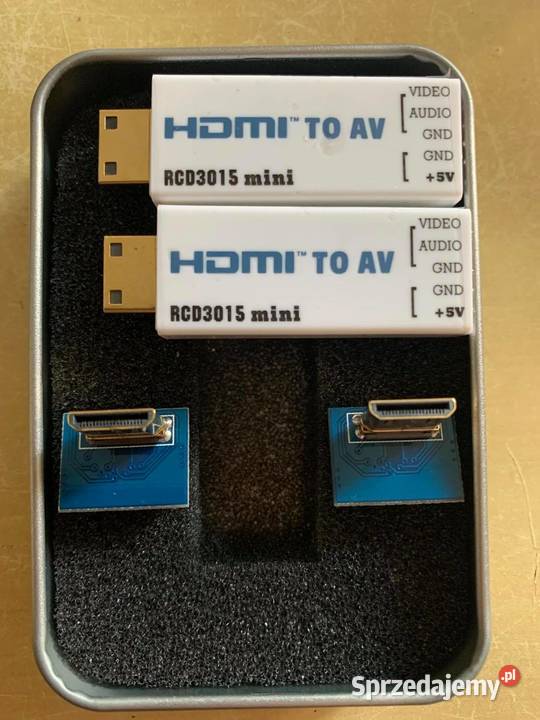 HDMI to AV RCD3015 mini Instalacje Warszawa sprzedam