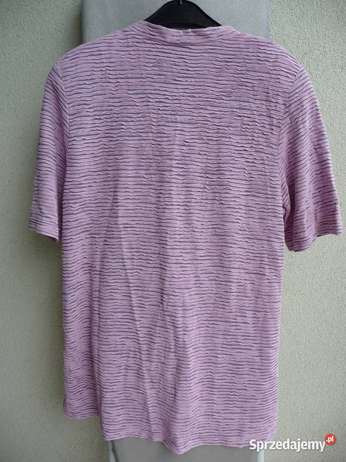 Bluzka marszczona na lato rozmiar XL różowa różowy Poznań