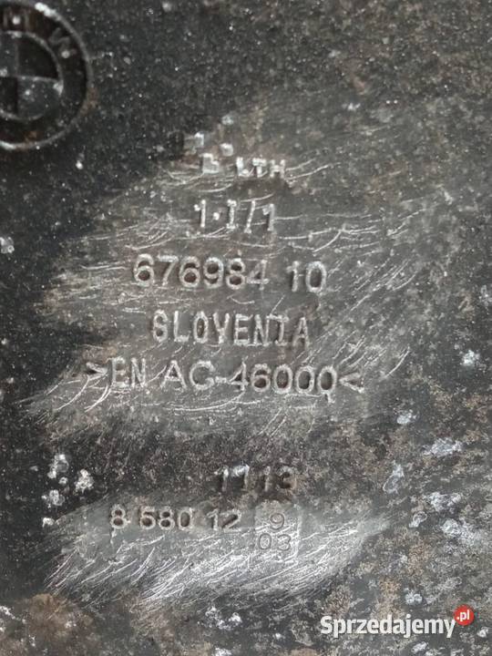 MISKA OLEJOWA 8580129 30 D B57D30C Bmw Seria 7