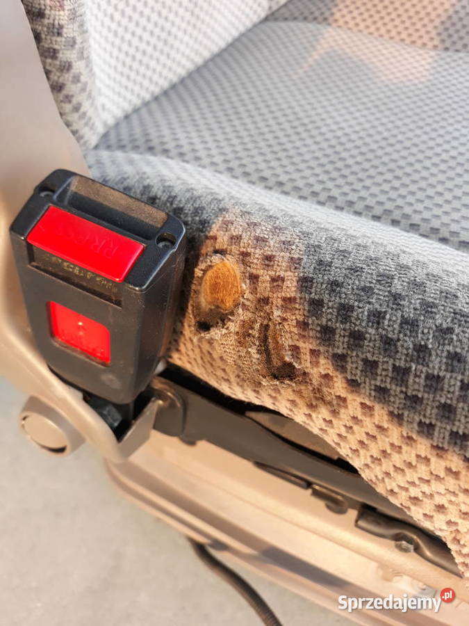 Siedzenie fotel operatora Grammer Błędów