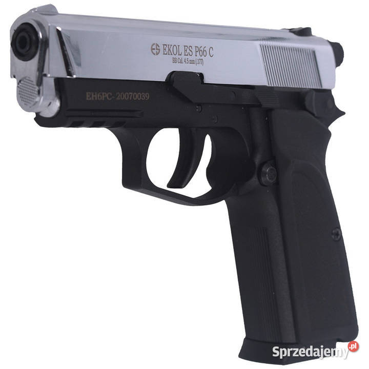 Pistolet wiatrówka EKOL Voltran ES P66C Shiny 45 mazowieckie Warszawa