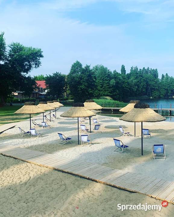PARASOL PLAŻOWY trzcinowy hawajski na plaże pod Konin sprzedam