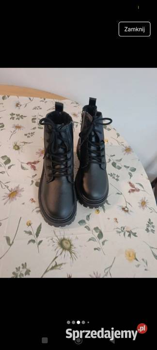 Nowe ocieplane futerkiem buty damskie zimowe 41 Nowy Dwór Mazowiecki sprzedam
