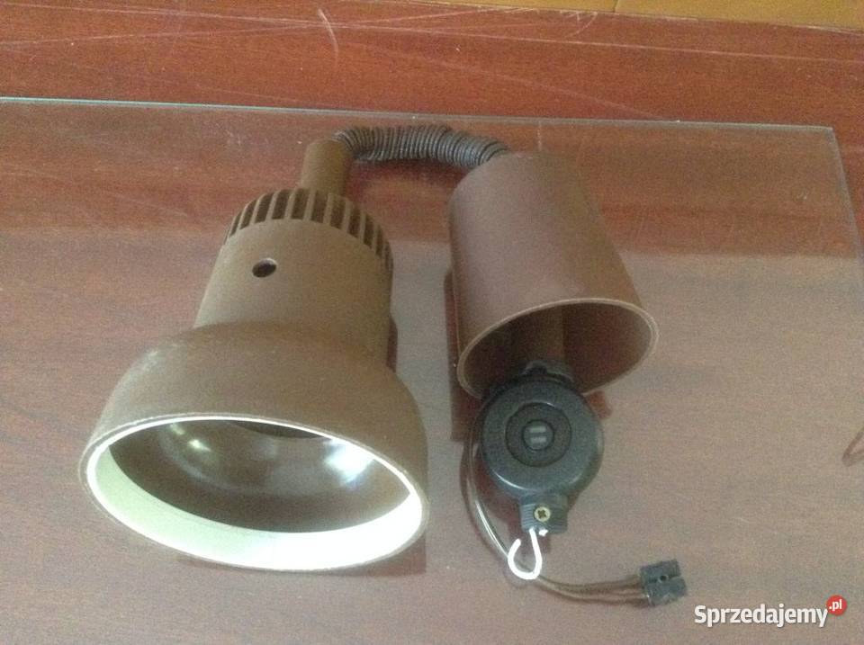 Klosz z regulowaną wysokością zwisu lata PRLu Opole