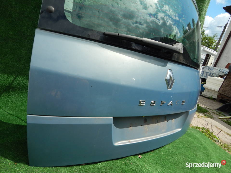 TYLNA KLAPA BAGAŻNIKA RENAULT ESPACE IV 4