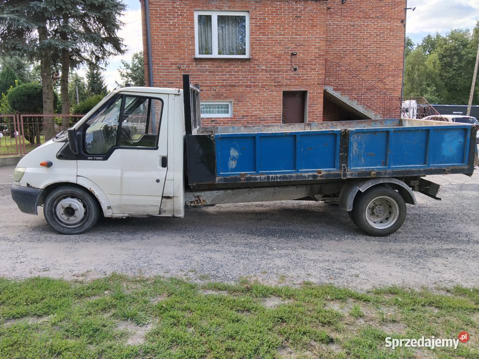 Ford Transit 24 TDCi bliźniak wywrotkaPęknięta uszkodzony Zgierz