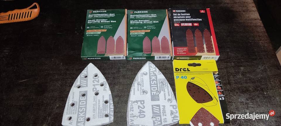 Papiery ścierne do szlifierki oscylacyjnej Stalowa Wola