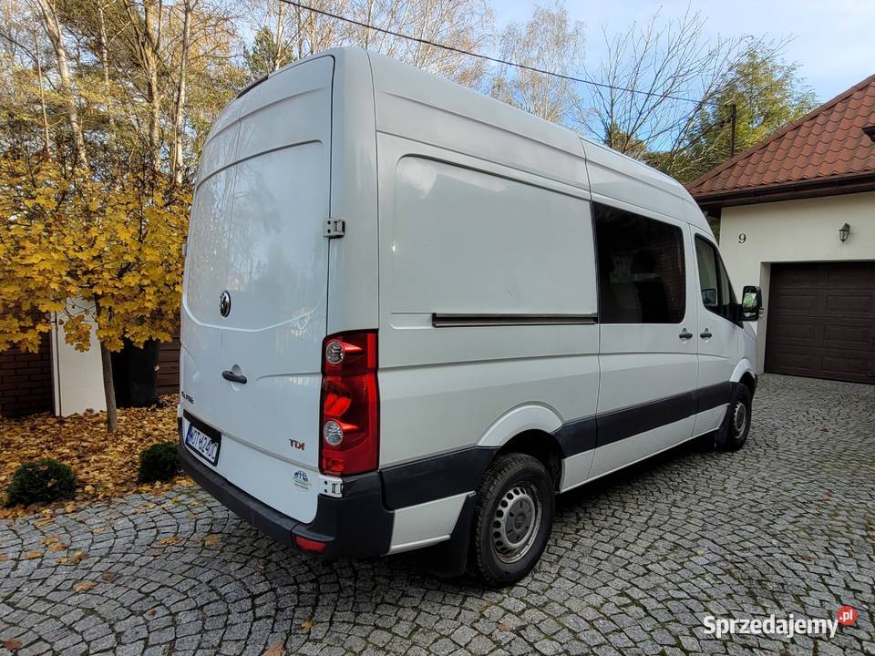 Volksvagen Crafter brygadówka 6 osob wysoki Volkswagen mazowieckie Otwock sprzedam