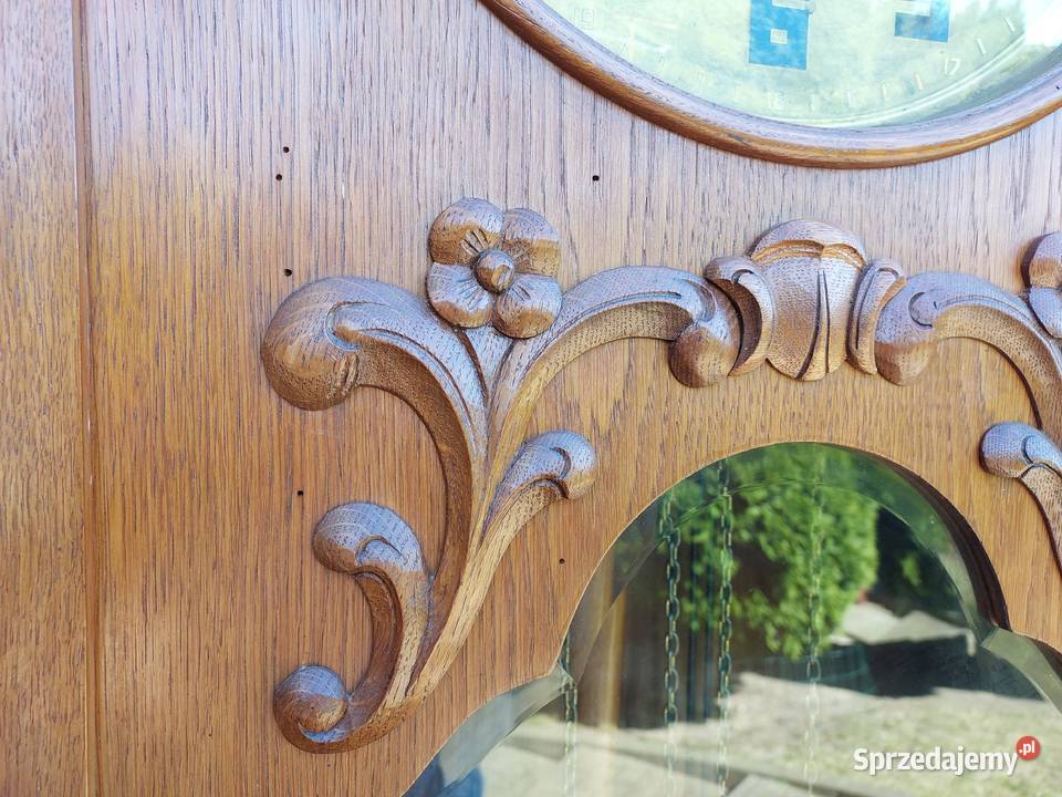 86 Stary zegar podłogowy baba Kienzle art deco Tczew
