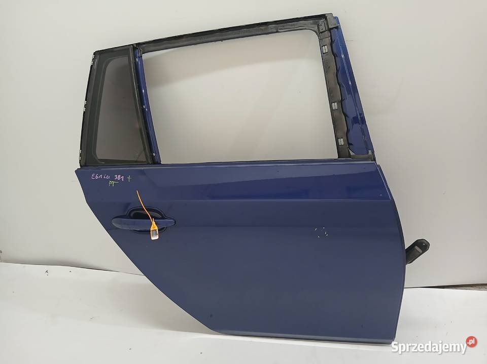 DRZWI PRAWE TYLNE BMW E61 381 LE MANS BLAU osobowe Strzyżewice