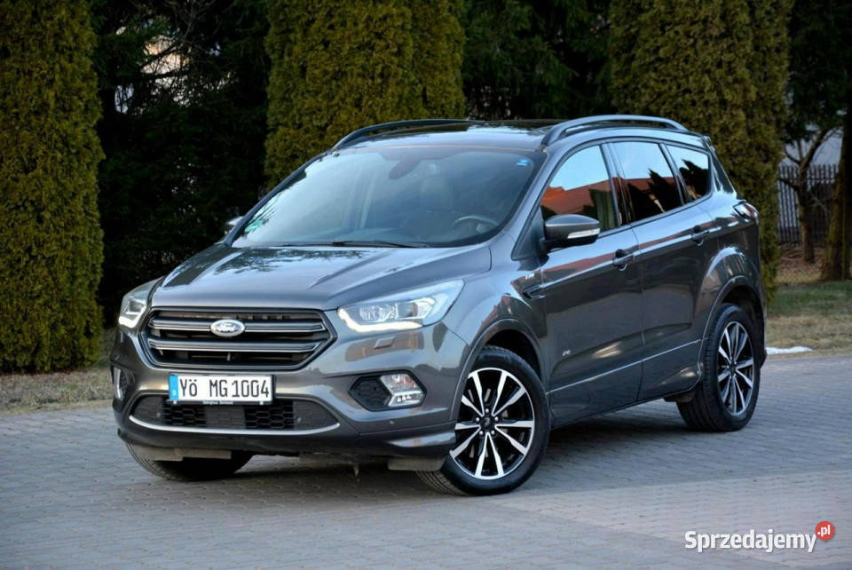 Ford Kuga STLine Panorama Skóry 4X4 Radar Acc Ostrów Mazowiecka sprzedam