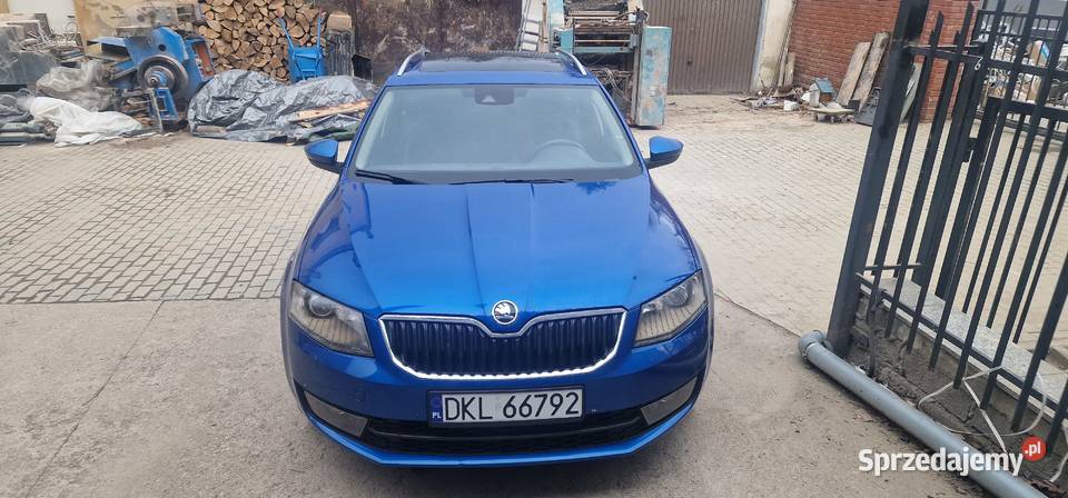 Skoda Octavia Kombi 16 TDI 120 Model 2016 elektrochrom. lusterka boczne dolnośląskie sprzedam