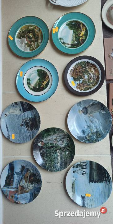 talerz Monet Rorstrand do powieszenia motyw z pomorskie