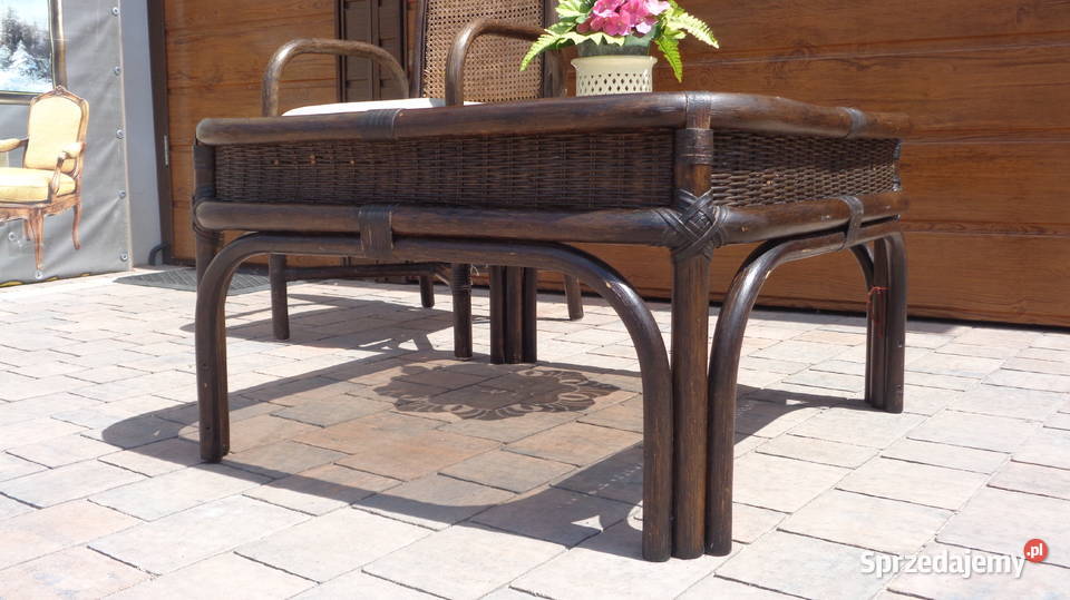 stolik kawowy rattanowy Mielnica Duża