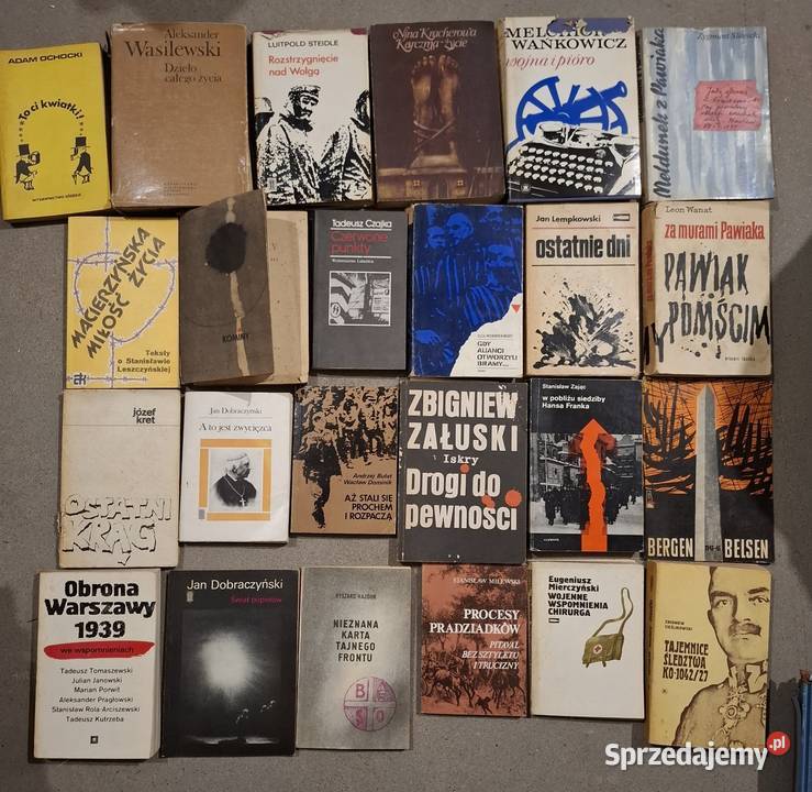 Książki różne zestaw Kajetany