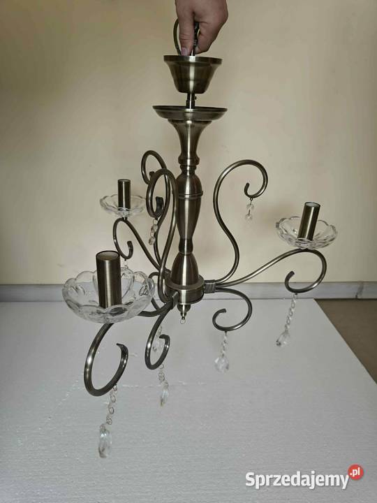 Elegancki 3ramienny żyrandol Sulejówek sprzedam