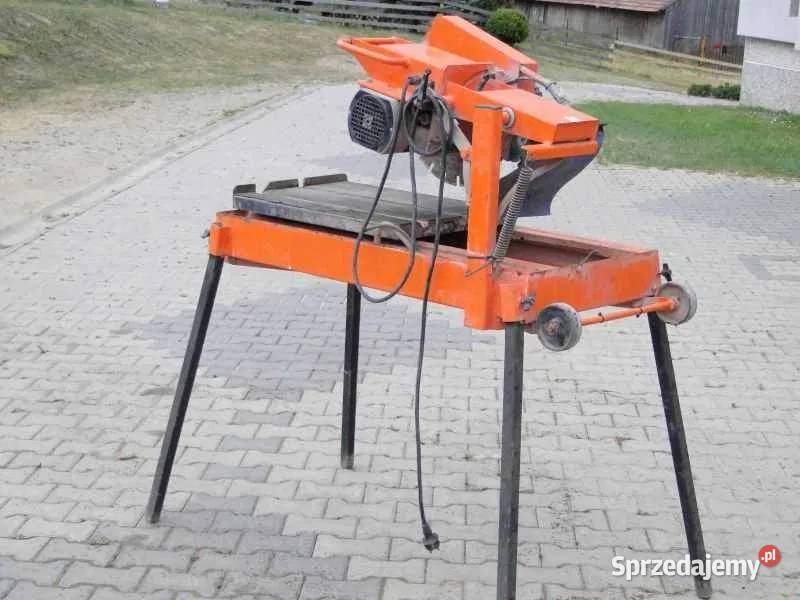 Piła stół Przecinarka do kostki cegły pustaków Narzędzia małopolskie Łętownia