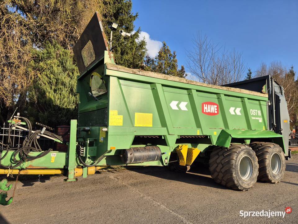 Rozrzutnik Obornika Wapna HAWE DST 160 z Niemiec Dziwie