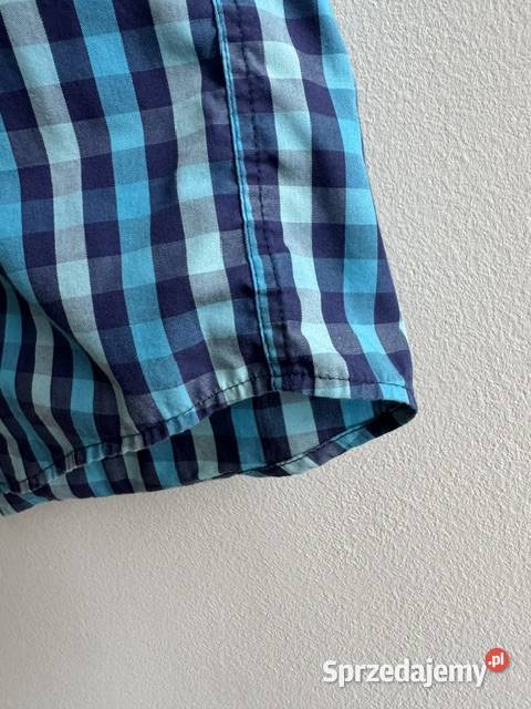 Koszula Kent z krótkim rękawem w kratkę XL Rozmiar XL
