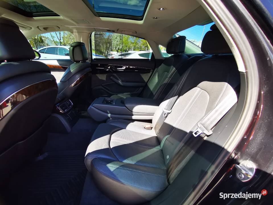 Audi A8 L Quattro 2012 Black 42L V8Dokumentacja Warszawa