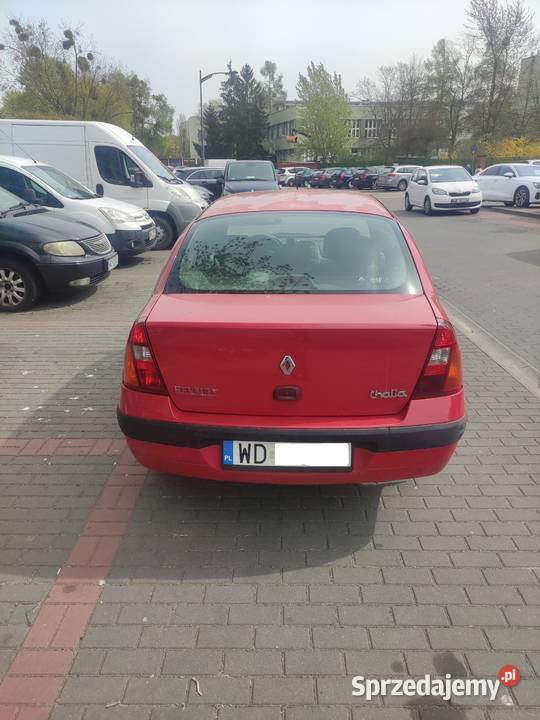 Renault Thalia 14 16V 98 Benzyna LPG 2004r mazowieckie Warszawa