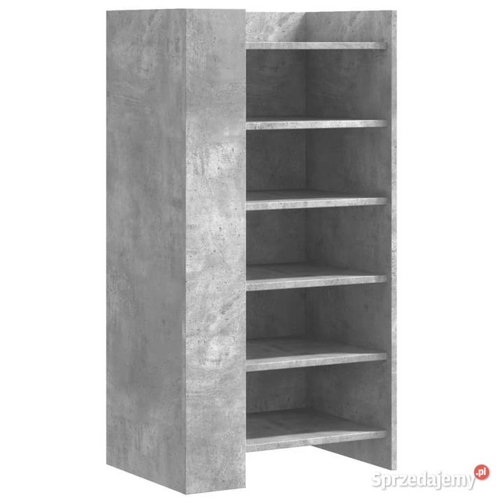 Szafka na buty szarość betonu 52x375x100 mazowieckie Warszawa