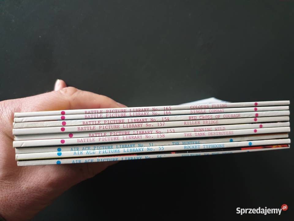 Battle 9 brytyjskich komiksów wojennych Europejskie Książki i Podręczniki