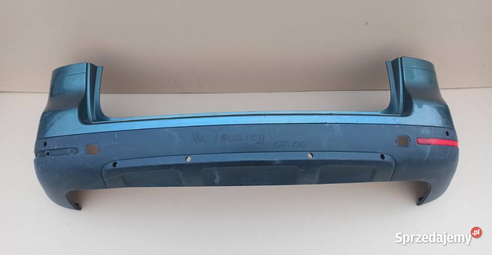 VW TOUAREG 7L ZDERZAK TYŁ TYLNY DOKŁADKA zderzaki lubuskie Bieleń sprzedam