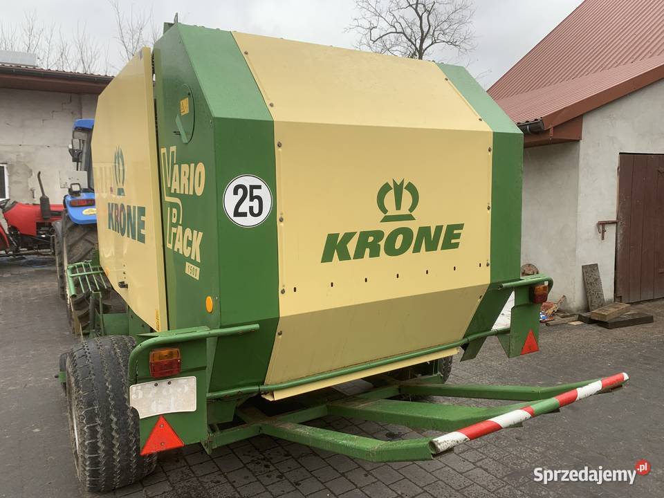 Prasa rolująca rolka KRONE Vario Pack 1500 Rolujące (belujące) Imielno sprzedam