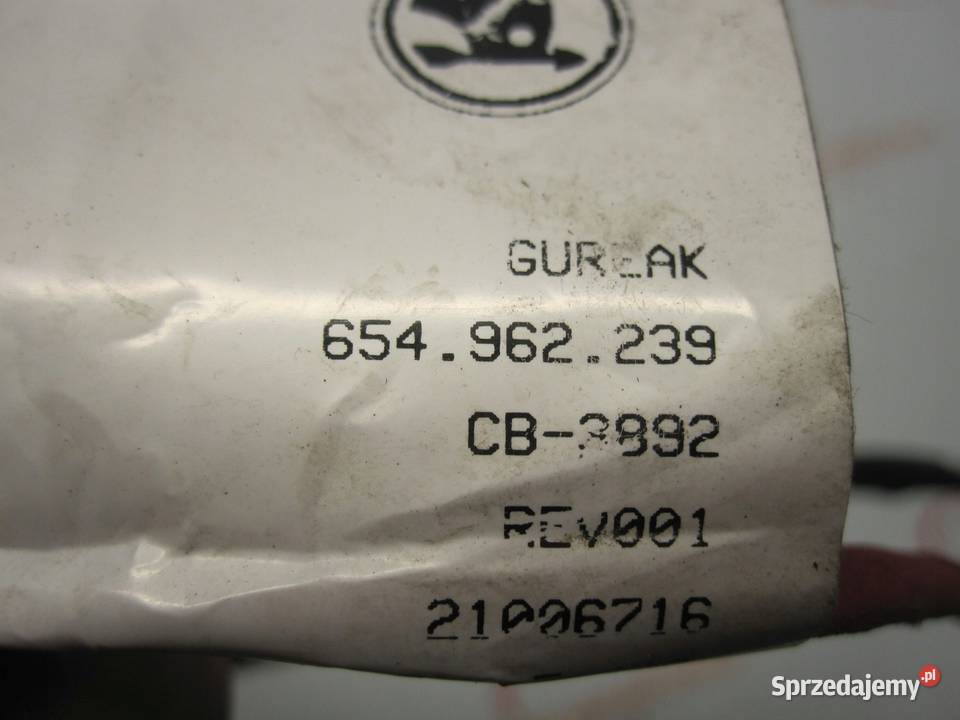 SKODA SCALA 24r czujnik otwierania klapy Wyposażenie elektryczne Kielce