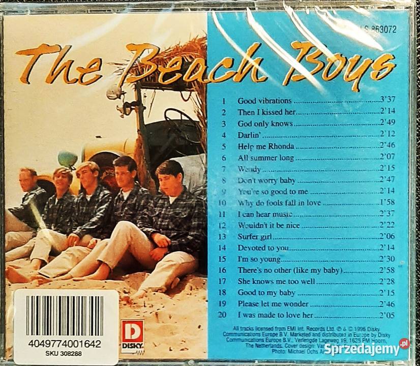 Kultowy Album CD The BEACH BOYS 20 Great Love Katowice