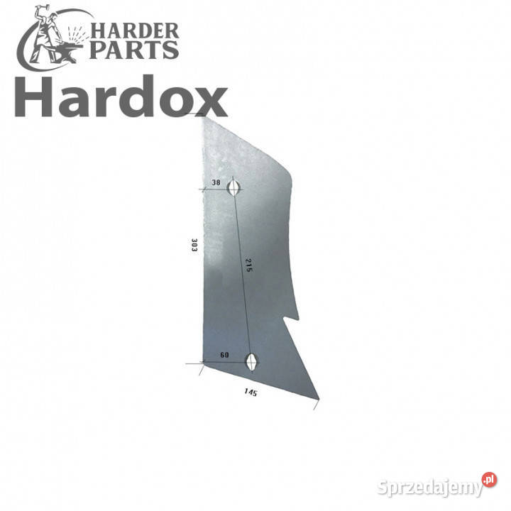 Pierś HARDOX 6920P części do pługa DURO Suwałki