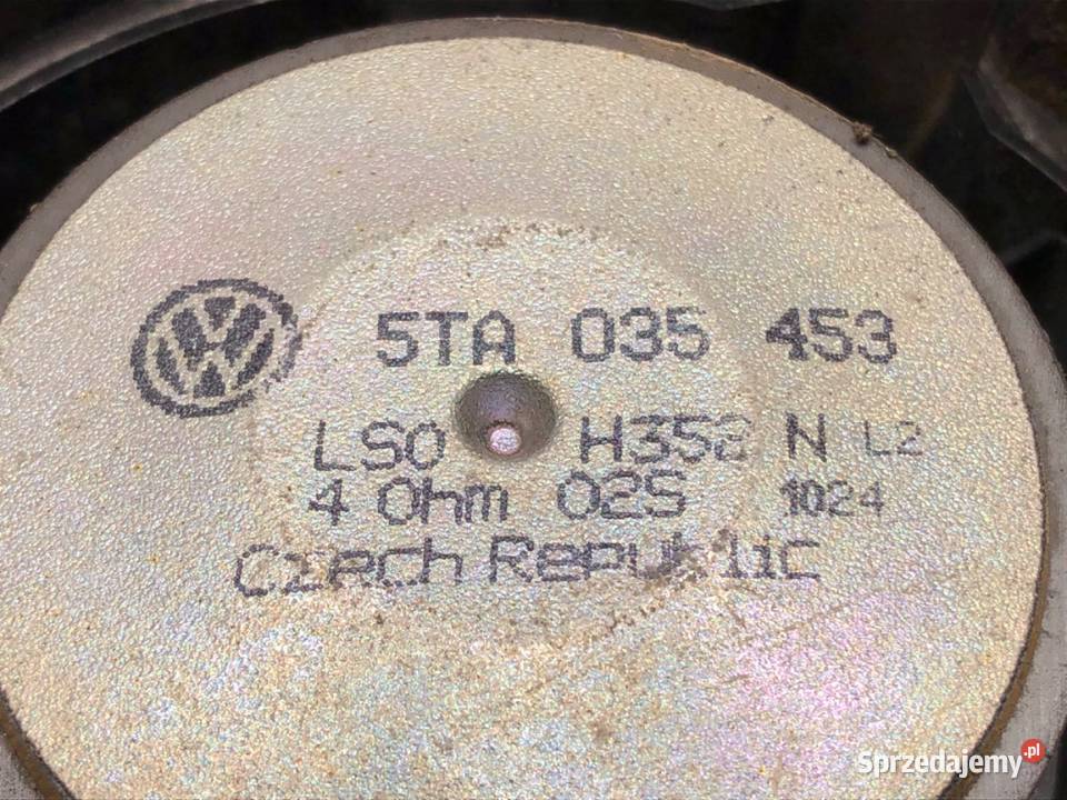 GŁOŚNIKI KOMPLET VW TOURAN 5TA035453 Minivan podkarpackie