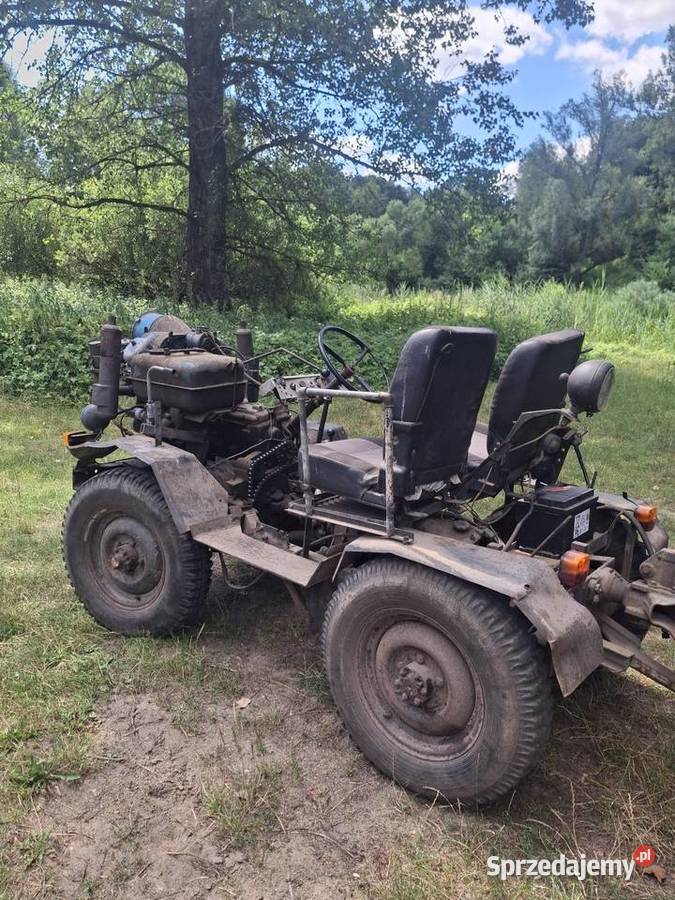 Traktorek SAM 4x4 2cylindrowy diesel