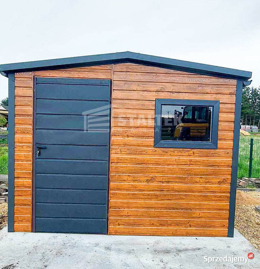Schowek domek ogrodowy 3x4m drzwi okno Olsztyn