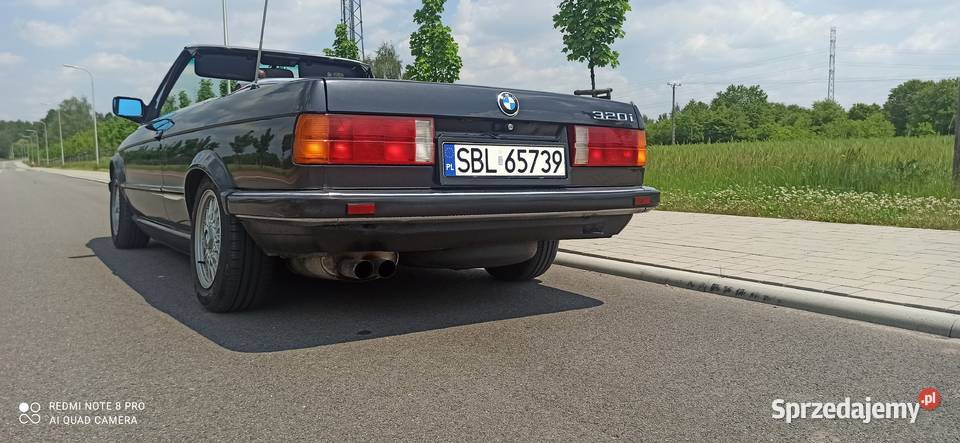 bmw e30 cabrio przebieg 95 Imielin