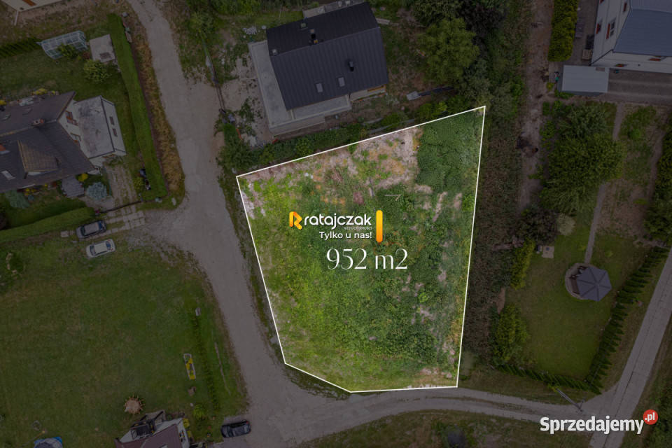 sprzedaży działki Miłocin 952m2 37m pomorskie