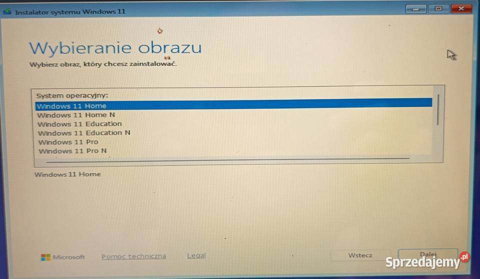 Pendrive instalacyjny Windows 11 wszystkie Cieszyn