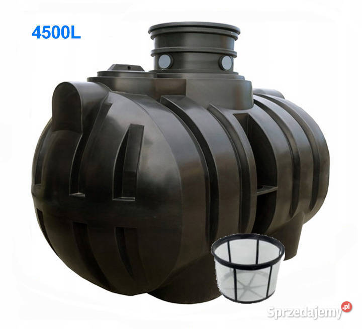 ZBIORNIK NA WODĘ DESZCZOWĄ DESZCZÓWKĘ 4500L Lubin