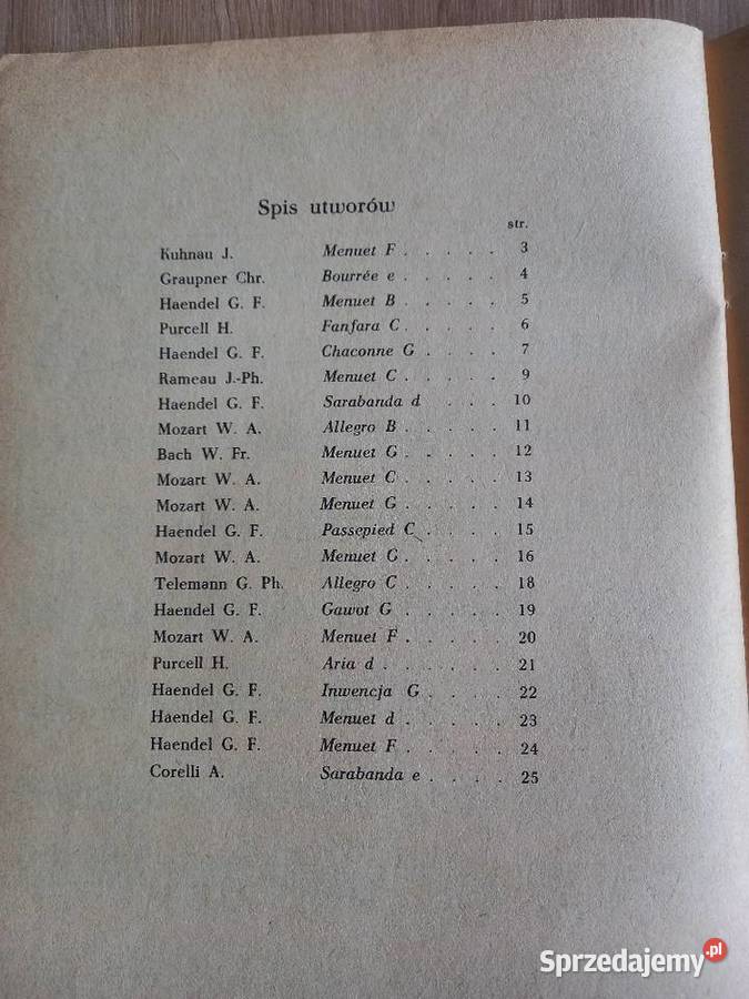 Dawne tańce i melodie zbiór utworów klasycznych Książki i Podręczniki