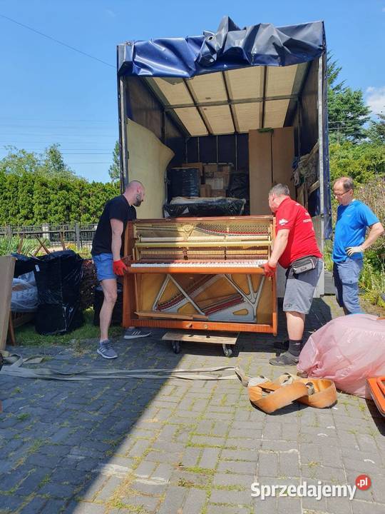 Przeprowadzki Transport Pianin Wrocław Polska