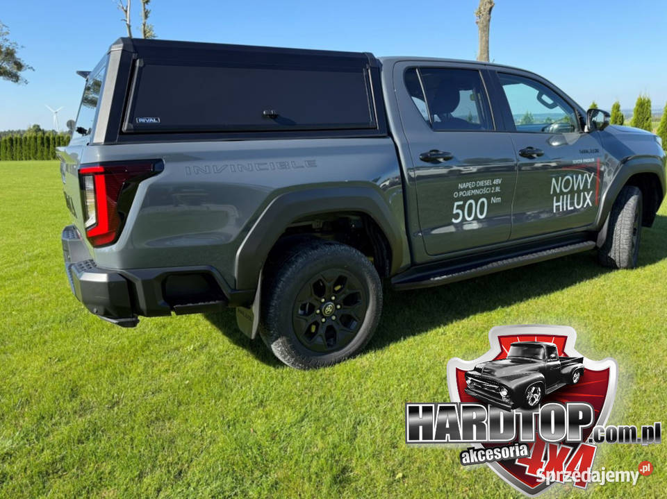Hilux Travo Zabudowa Aluminiowa Hardtop RIVAL Pozostałe Pasłęk sprzedam