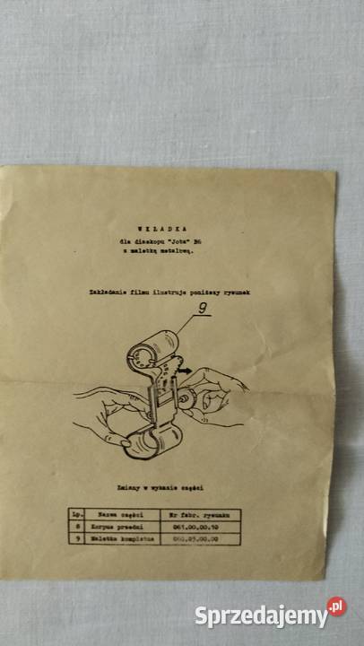 Sprzedam rzutnik z dawnej epoki Bielsko-Biała