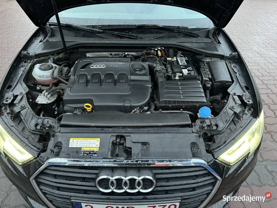 Audi A3 Sportback niski przebieg czarny Przasnysz