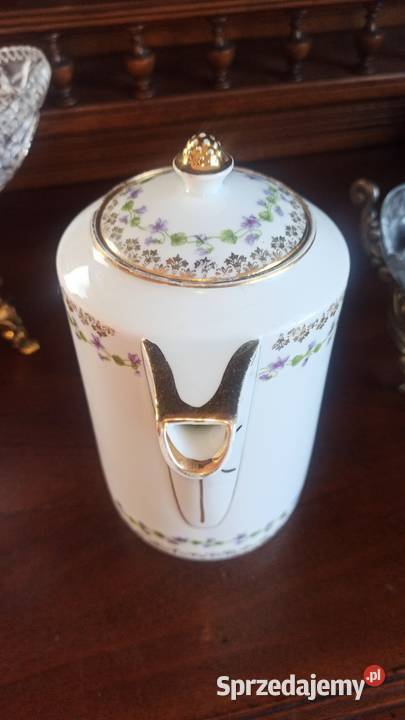 Dzbanek do czekolady Fiołki Rosenthal Syg Thomas