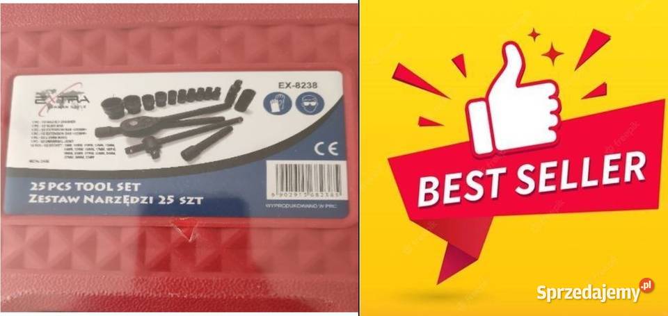 Zestaw kluczy 25 elementów Szczecin