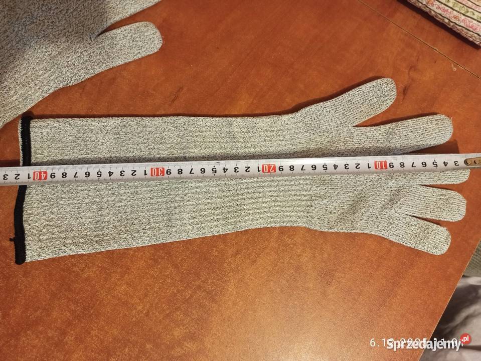 Rękawice ogrodnicze antyprzecięciowe długie LXL Rękawice i odzież zachodniopomorskie Koszalin