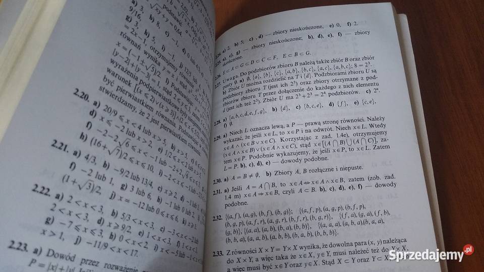 Zadania z matematyki wyższej 1 Logika rachunek Gdańsk